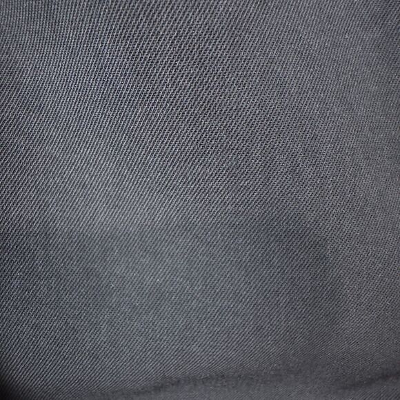 Susan Graver Style Twill Snap Front Lightweight Jacket Womens 1X Black A6223 - Picture 13 of 16